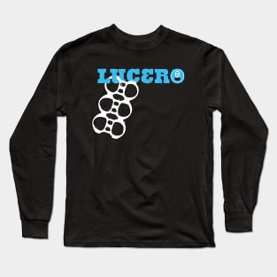 Lucero Band Logo Blue Can Long Sleeve T-Shirt